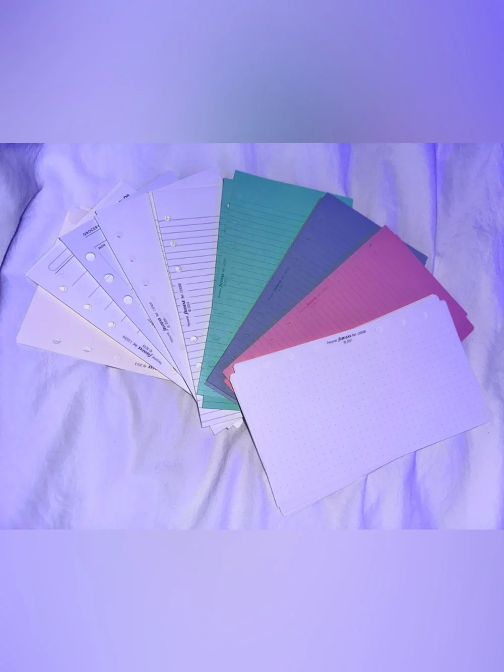 filoFAX Personal Planner Inserts